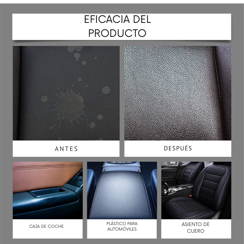 Crema limpiadora y restauradora de cuero